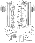 Part Location Diagram of 49-6792 GE GUIDE OWNERS