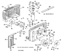 Section Diagram and Parts List for KTL05LAB2  Hotpoint Air Conditioner