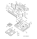 Part Location Diagram of WB07K0245 GE COVER END