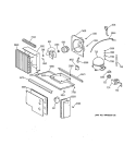UNIT PARTS Diagram and Parts List for ZIS36NYA  General Electric Refrigerator