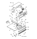 Part Location Diagram of WB27T10267 GE Electronic Oven Control