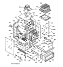 Part Location Diagram of WB34K5238 GE COVER-BOTTOM INSULATION