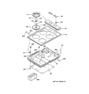 Part Location Diagram of WB32K5048 GE Control Seal