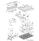 UNIT PARTS Diagram and Parts List for CTX16CAYDRWH  Hotpoint Refrigerator