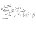 ICEMAKER WR30X0327 Diagram and Parts List for CTX21GIBBRAA  Hotpoint Refrigerator