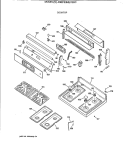 Part Location Diagram of WB32K0016 GE USE GEH WB32K16