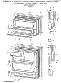 Part Location Diagram of 39-6400 GE HP/RCA 14 16