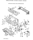 Part Location Diagram of 31-1057-A GE WIRING/SCHEMATIC