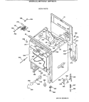 BODY PARTS Diagram and Parts List for JBP78GV3  General Electric Range
