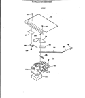LOCK Diagram and Parts List for RB756GT2WW  Hotpoint Range