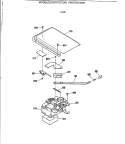 LOCK Diagram and Parts List for RB757GT2WH  Hotpoint Range