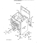 BODY PARTS Diagram and Parts List for RB632GV3  Hotpoint Range