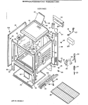 BODY PARTS Diagram and Parts List for RGB508ET2AD  Hotpoint Range