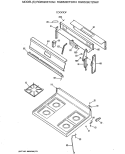 Part Location Diagram of WB31K0011 GE USE GEH WB31K11