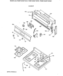 Part Location Diagram of WB36K0087 GE TRIM CONTROL