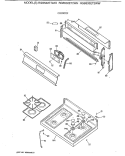 Part Location Diagram of WB07K0226 GE TRIM CONTROL