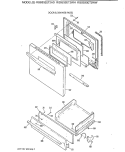 Part Location Diagram of WB56K0044 GE PANEL Door WH