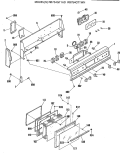 Section Diagram and Parts List for RB754GT1AD  Hotpoint Range
