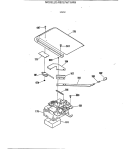 LOCK Diagram and Parts List for RB757WT1WW  Hotpoint Range