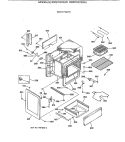 BODY PARTS Diagram and Parts List for RB557GV2AD  Hotpoint Range