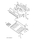 Part Location Diagram of WB07K0242 GE USE GEH WB7K242