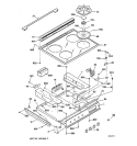 Part Location Diagram of WB18K5557 GE WIRE HARNESS, ELECTRODE