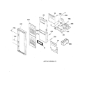 Part Location Diagram of WB01K5089 GE UNKNOWN