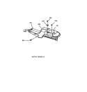 DOOR LOCK Diagram and Parts List for JKP69WW1WW  General Electric Microwave Oven Combo