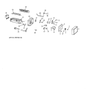 ICEMAKER WR30X0318 Diagram and Parts List for TBX22VAZBRWW  General Electric Refrigerator