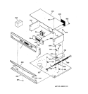 CONTROL PANEL Diagram and Parts List for ZET737BW2BB  General Electric Wall Oven