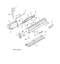 Part Location Diagram of WB27K5186 GE CLOCK PLATE