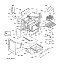 BODY PARTS Diagram and Parts List for RB756GT3WW  Hotpoint Range