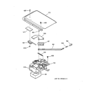 LOCK Diagram and Parts List for RB757WT3WW  Hotpoint Range