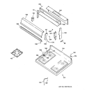 COOKTOP Diagram and Parts List for RGB530BEW2AD  Hotpoint Range
