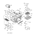 BODY PARTS Diagram and Parts List for RF512GL2  Hotpoint Range