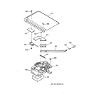 DOOR LOCK Diagram and Parts List for RB754GY2AD  Hotpoint Range
