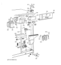FRESH FOOD SECTION Diagram and Parts List for MSK27DRXDAA  General Electric Refrigerator