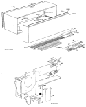 Section Diagram and Parts List for A2B542SEALY1  General Electric Air Conditioner