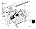 Section Diagram and Parts List for A2B542SEALY1  General Electric Air Conditioner