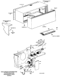 Section Diagram and Parts List for A2B588ESASQ2  General Electric Air Conditioner