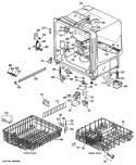 Part Location Diagram of WD28X0262 GE USE GEH WD28X262