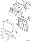 Part Location Diagram of 49-5420 GE PM MANUAL USE & CARE