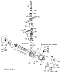 Section Diagram and Parts List for GSD1200L01  General Electric Dishwasher
