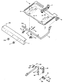 Section Diagram and Parts List for JGBS02PN2  General Electric Range