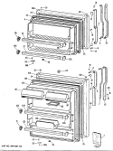 Part Location Diagram of WR38X1778 GE TRIM BRIGHT
