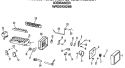 ICEMAKER Diagram and Parts List for TBX21TRBRAD  General Electric Refrigerator