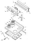 Part Location Diagram of 49-8383 GE UC/INSTALLAT
