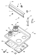 Section Diagram and Parts List for JBS06GS2  General Electric Range