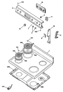 Part Location Diagram of WB18X5136 GE HARNESS