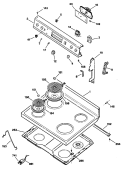 Part Location Diagram of WB24X5290 GE SWITCH ROCKER BLACK